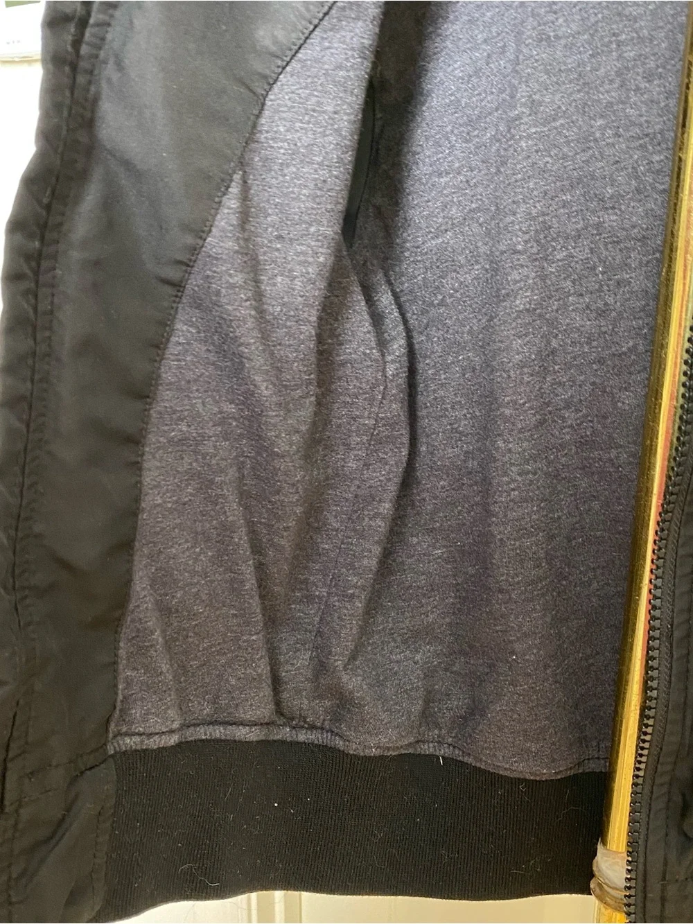 The Children’s Place Boy’s Black Nylon Windbreaker Rain Jacket